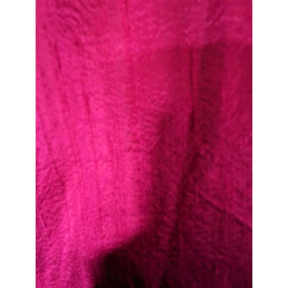 Indian Dress Magenta Full Pullover Silk Dupuoni Beaded Mirrors See Description - Picture 2 of 16